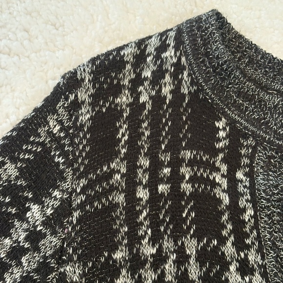 C Apparel Plaid Open-Front Longline Cardigan Sweater - Size Medium - Picture 7 of 12